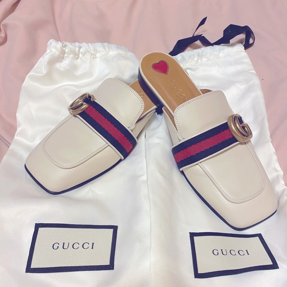 *AUTHENTIC* Gucci Women’s Peyton size 35 - Picture 2 of 11